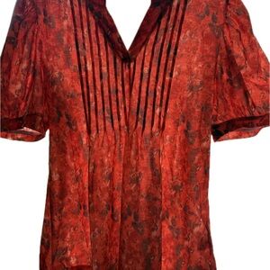 LOMON Short Sleeve V Neck T Shirt NWT